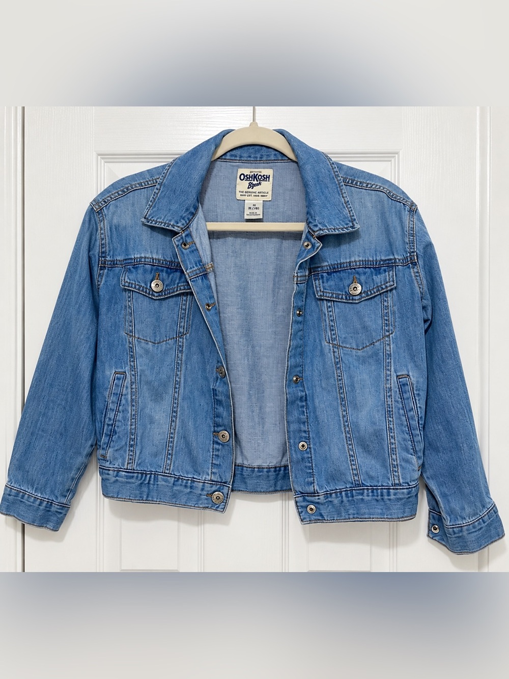 OshKosh B'gosh kids Vintage-Style Medium Blue Denim Jacket